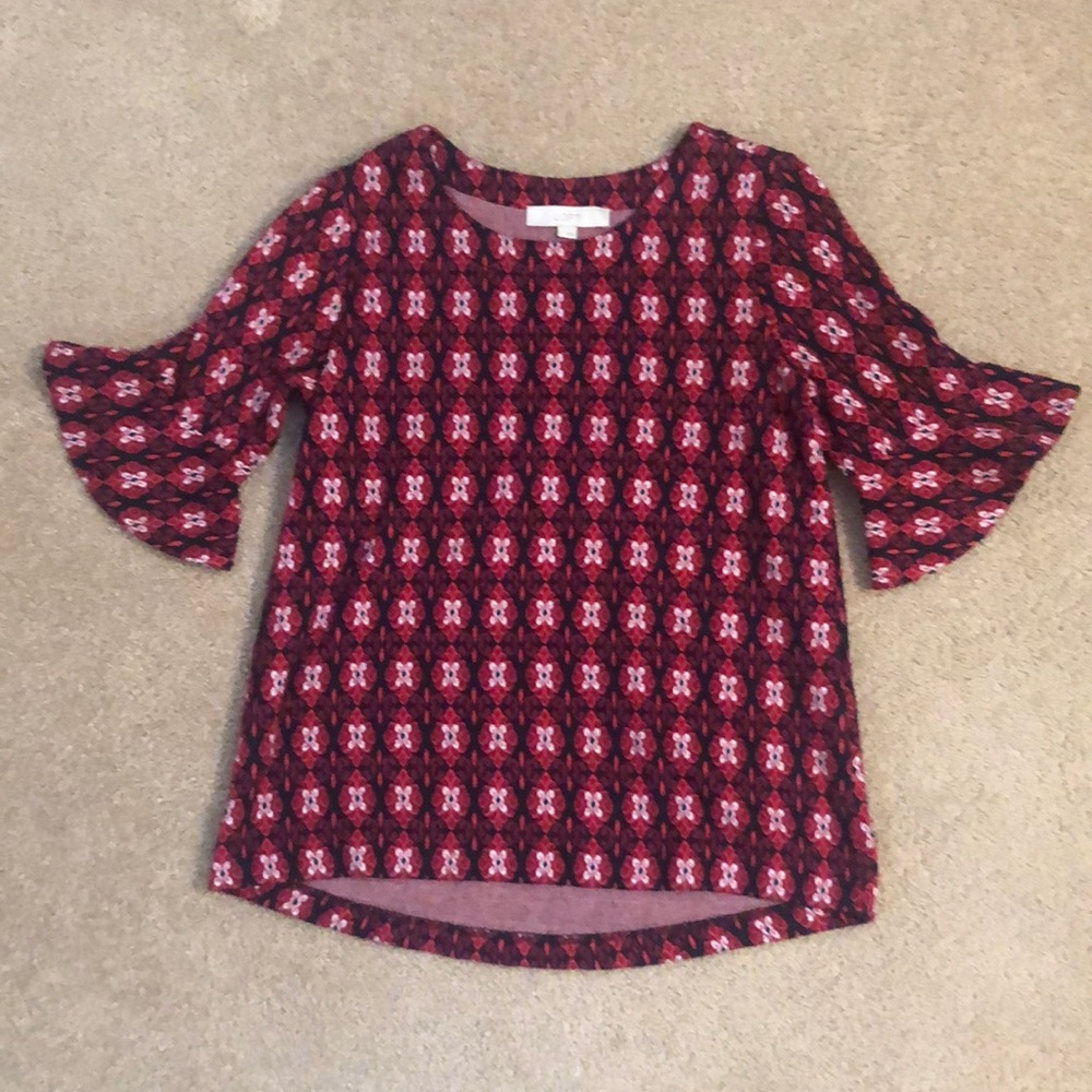 LOFT Short Sleeve Sweater